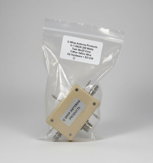 Preowned G Whip Antenna Products 9:1 UNUN 200 Watts