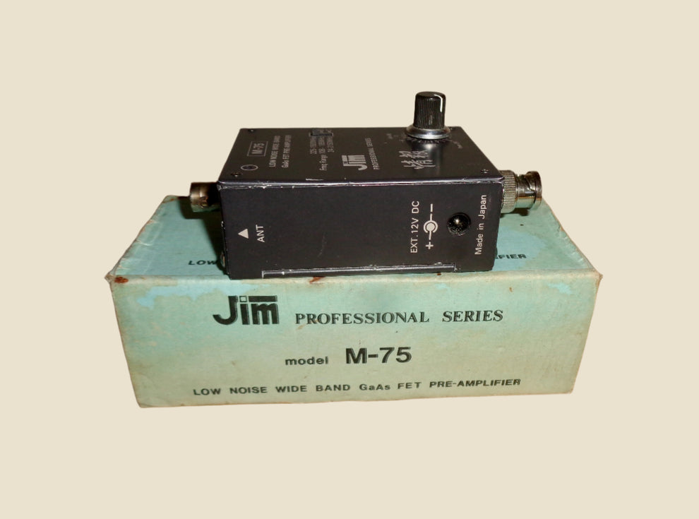 Preowned Jim M75 Low Noise Wide Band GaAs FET Preamplifier – Mullard ...