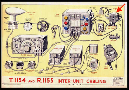 WW2 RAF Air Ministry AM Aerial J Switch 10F/126 For A Military Radio R1155/T1154