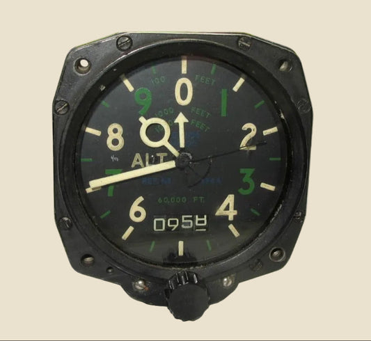 RAF MK 19A KB Altitude Meter 6A/2944 Rated To 60000 Feet