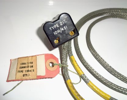 T1154 Radio Type 217 Microphone Plug 10H/451 and Cable 10HA/2780