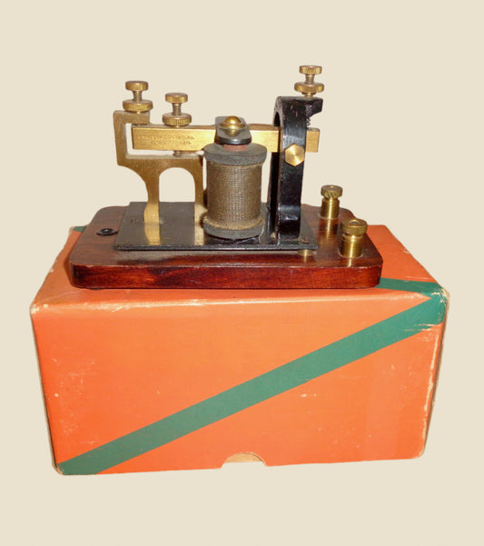 Vintage 150 Ohms Telegraph Sounder Type 113-S By Signal Electric Manufacturing Co.