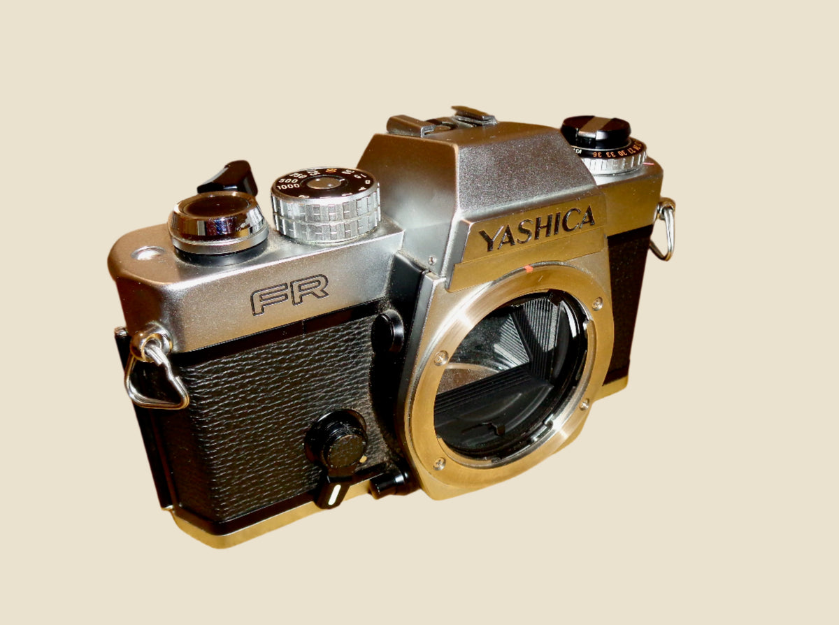 Vintage 1970s Yashica FR 35mm Film Camera Body In Chrome And Black ...