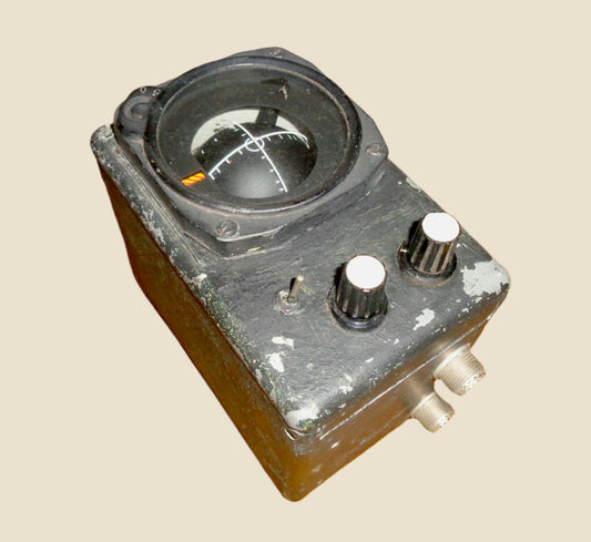 Vintage Attitude indicator Artificial Horizon Flight Instrument