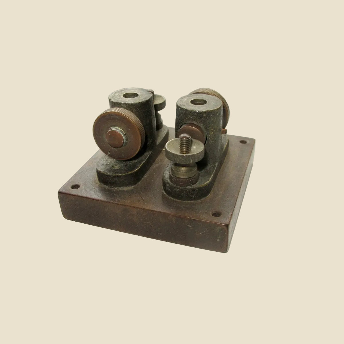 Vintage Brass Telegraph Device