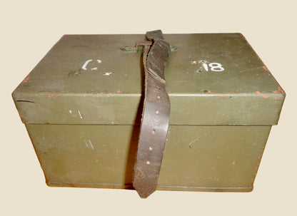 Vintage British Army Ration Tin C18 JES/52