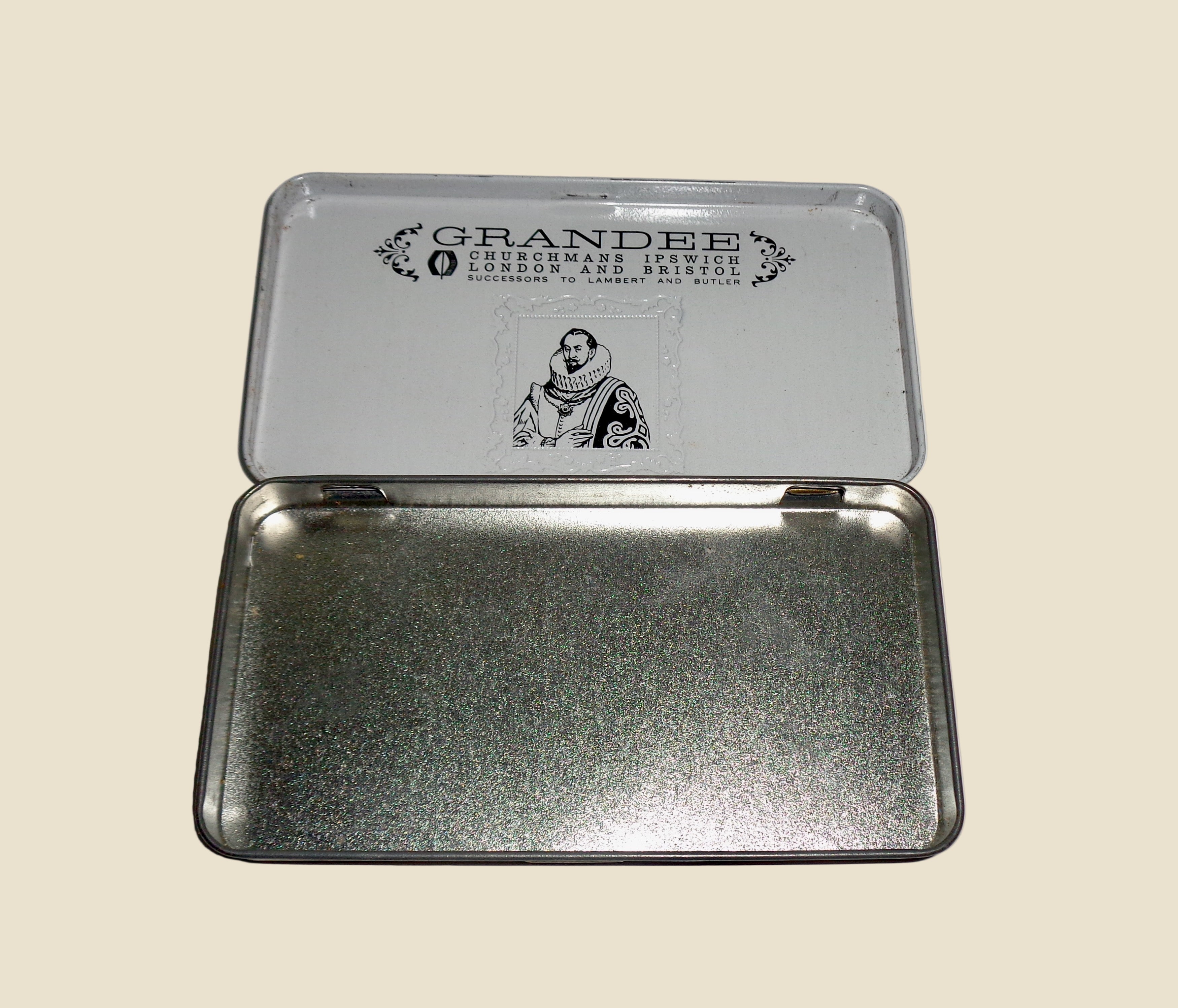 Grandee Vintage Grandee Empty 5 Short Panatellas Tin – Mullard Antiques and ...