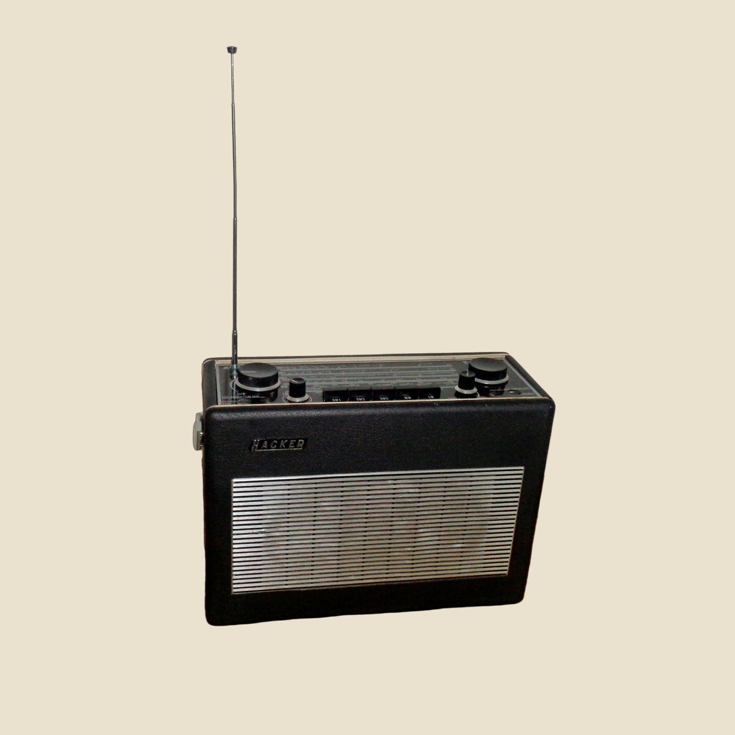 Vintage Hacker Helmsman SW1 SW2 SW3 MW LW Transistor Radio