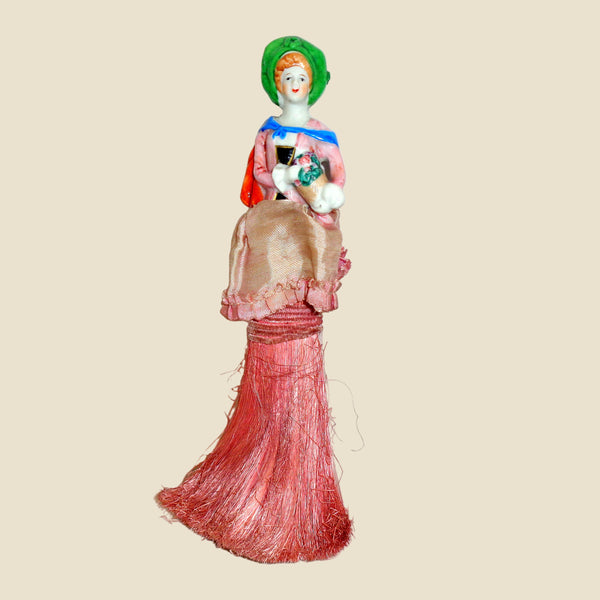 Vintage Half Doll Porcelain Lady Table Crumb Brush – Mullard Antiques ...