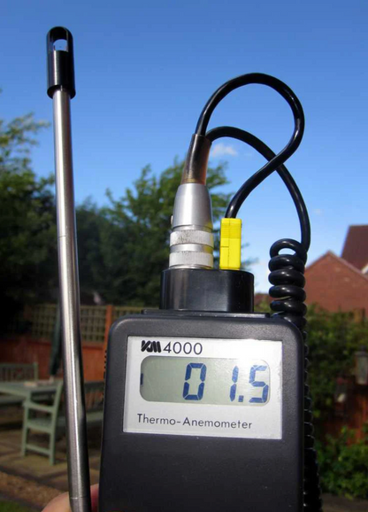 Vintage KM 4000 Thermo-Anemometer No. 1288