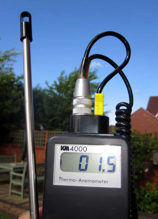 Vintage KM 4000 Thermo-Anemometer No. 1288