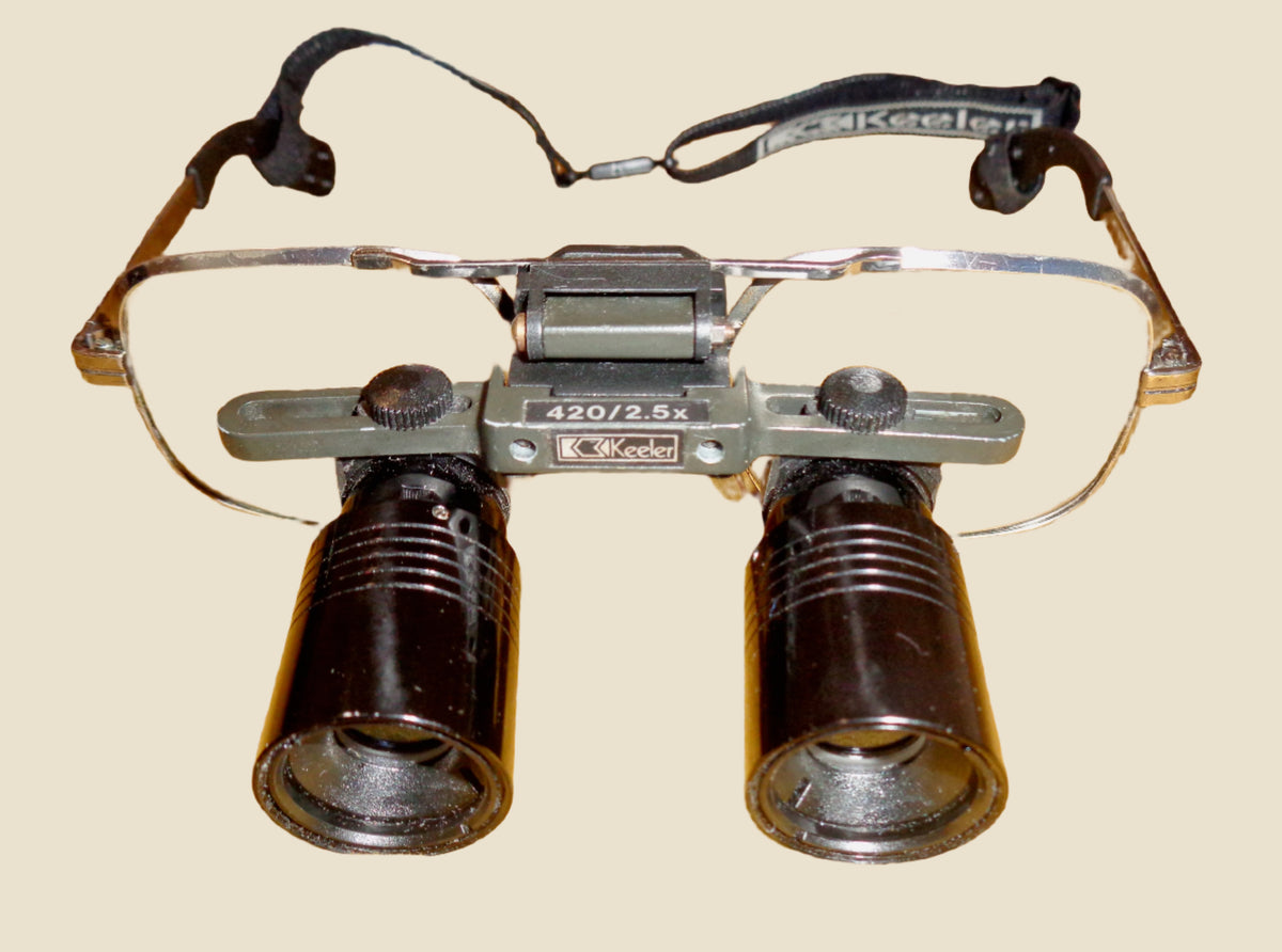 Vintage Keeler 420/2.5X Magnification Spectacle Magnifiers / Loupes ...