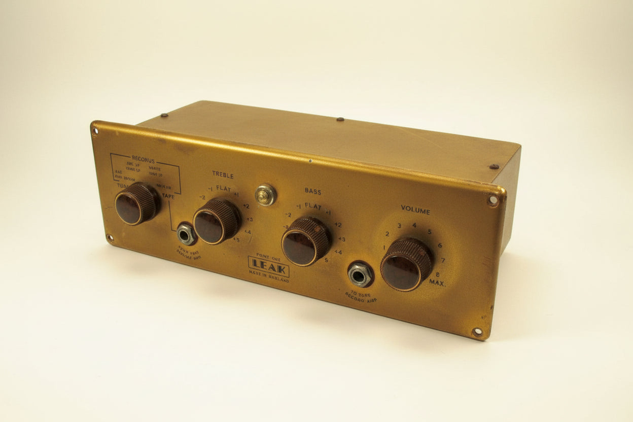 Vintage Leak Point One Mono Valve Preamplifier to Match Leak TL10 /  TL12