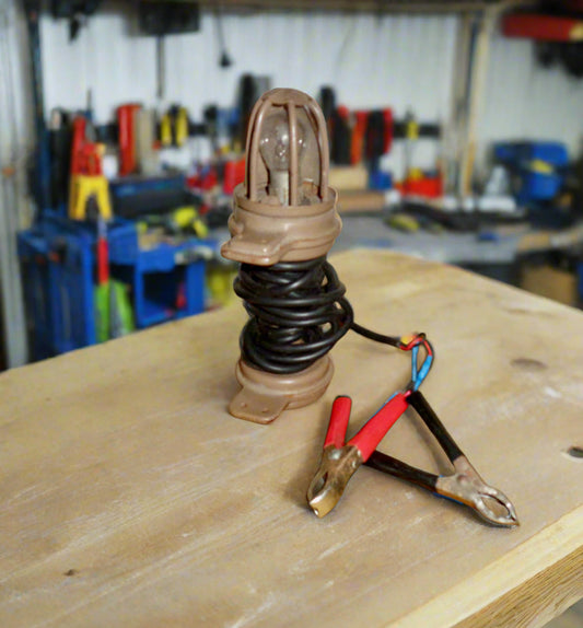 Vintage Lucas Military Vehicle Inspection Lamp For A Land Rover Series 1/2/3 FV157949