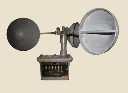 Vintage Munro MkII Counter Three Cup Anemometer Met Reference Number 2765