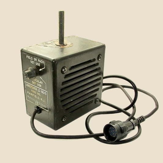 Vintage NATO Magnetic Military Radio Loudspeaker LS-166/U
