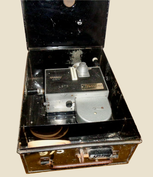 Vintage Setright Lincolnshire Road Car Bus Ticket Machine In Its Original Carry Case With Ticket Roll