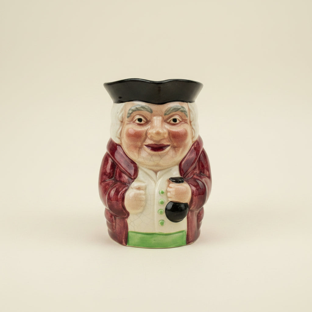 Vintage Shorter No.2 Character / Toby Jug With Purple Coat / Green Trousers & Buttons