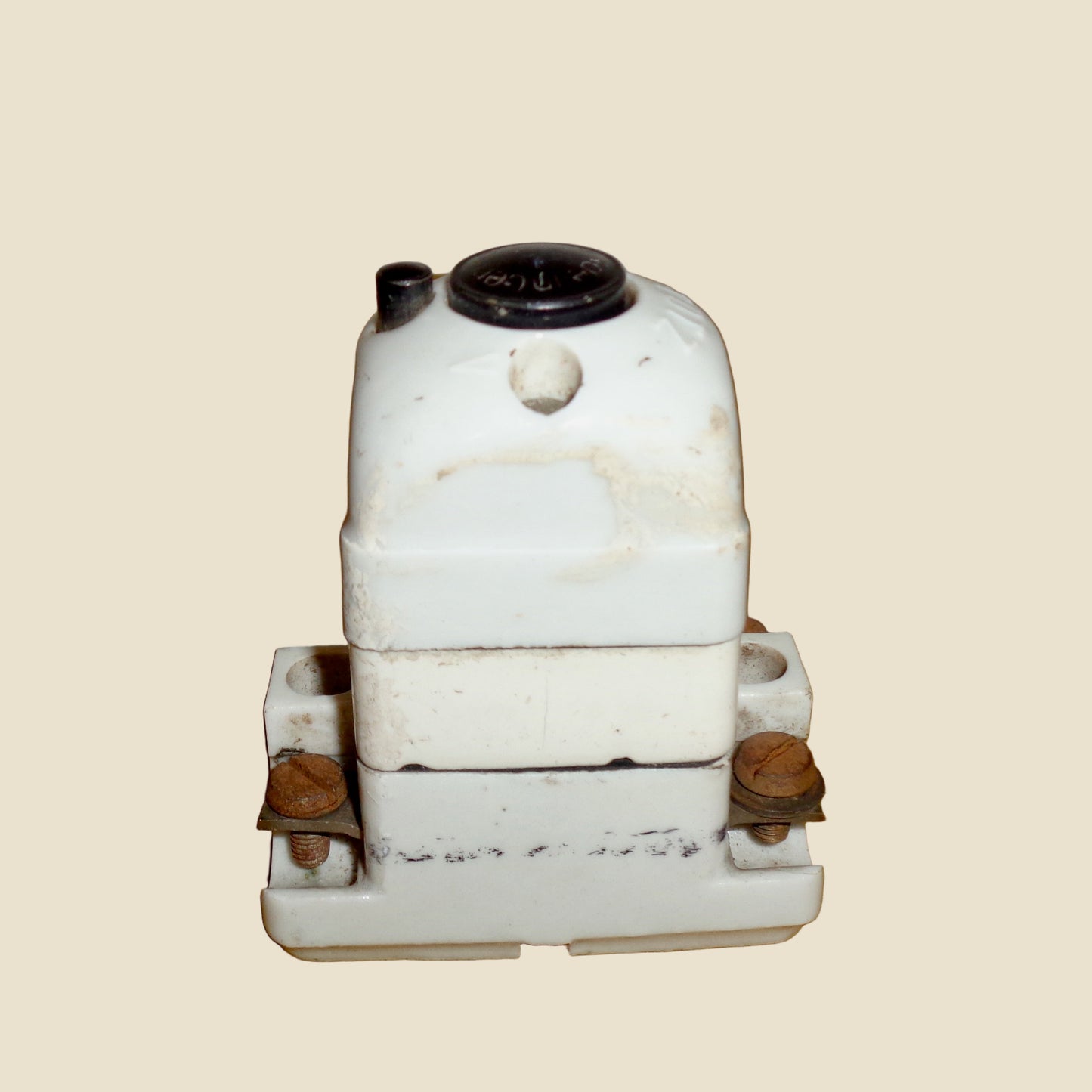 Vintage Stotz Kz3129 Ceramic Electrical Switch / Circuit Breaker