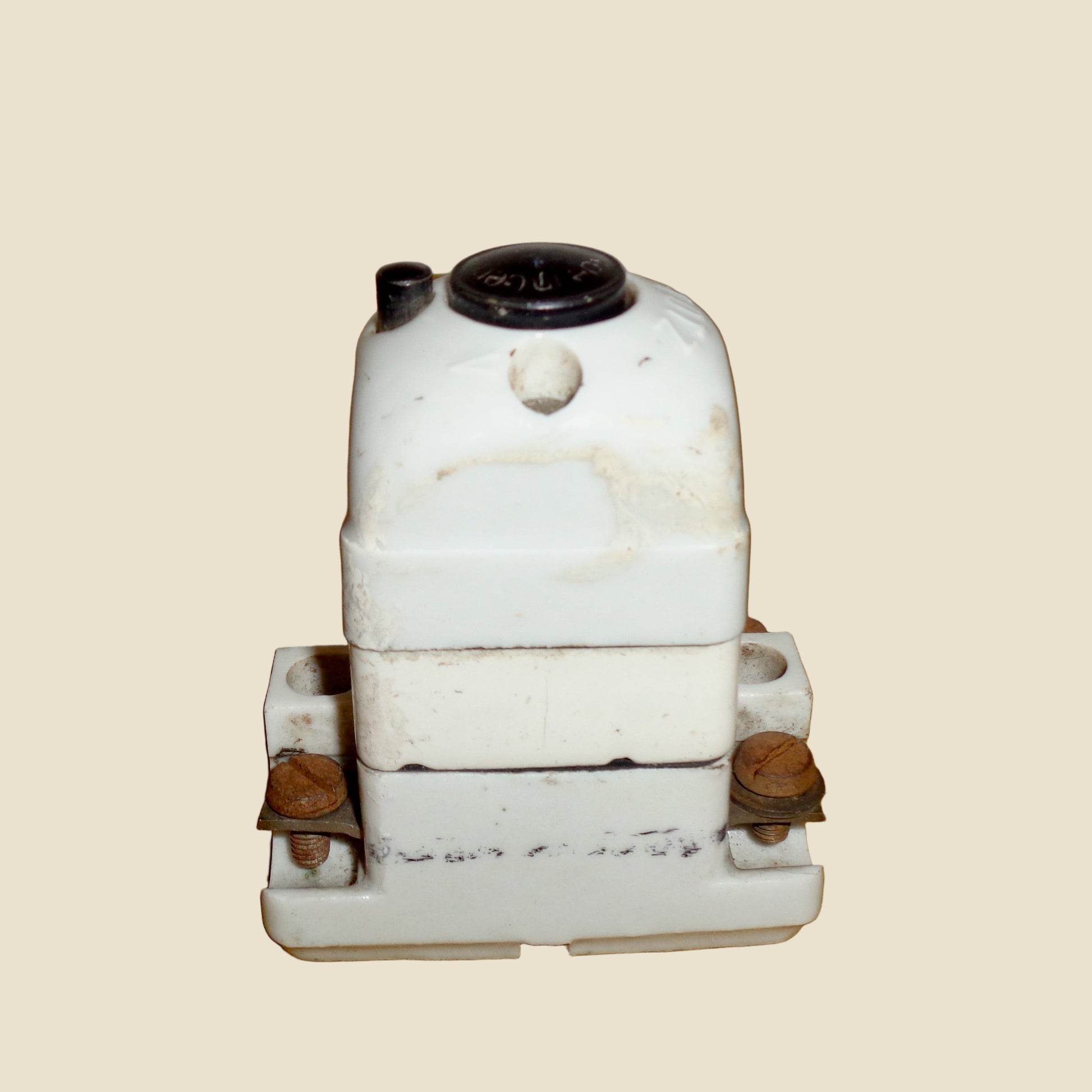 Vintage Stotz Kz3129 Ceramic Electrical Switch / Circuit Breaker