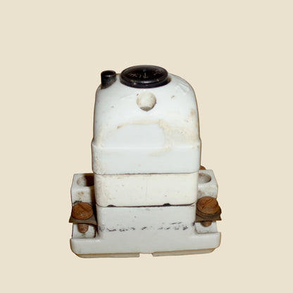 Vintage Stotz Kz3129 Ceramic Electrical Switch / Circuit Breaker