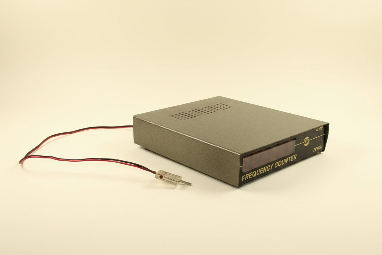 Vintage Zetagi C50 Analogue RF Frequency Counter