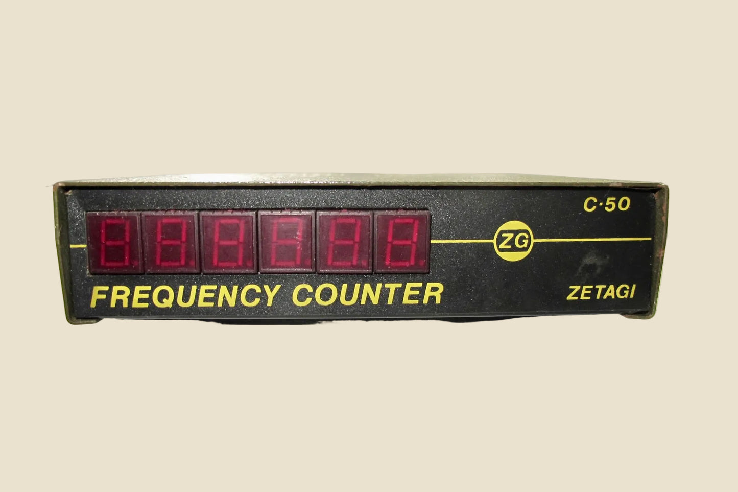 Vintage Zetagi C50 Analogue RF Frequency Counter