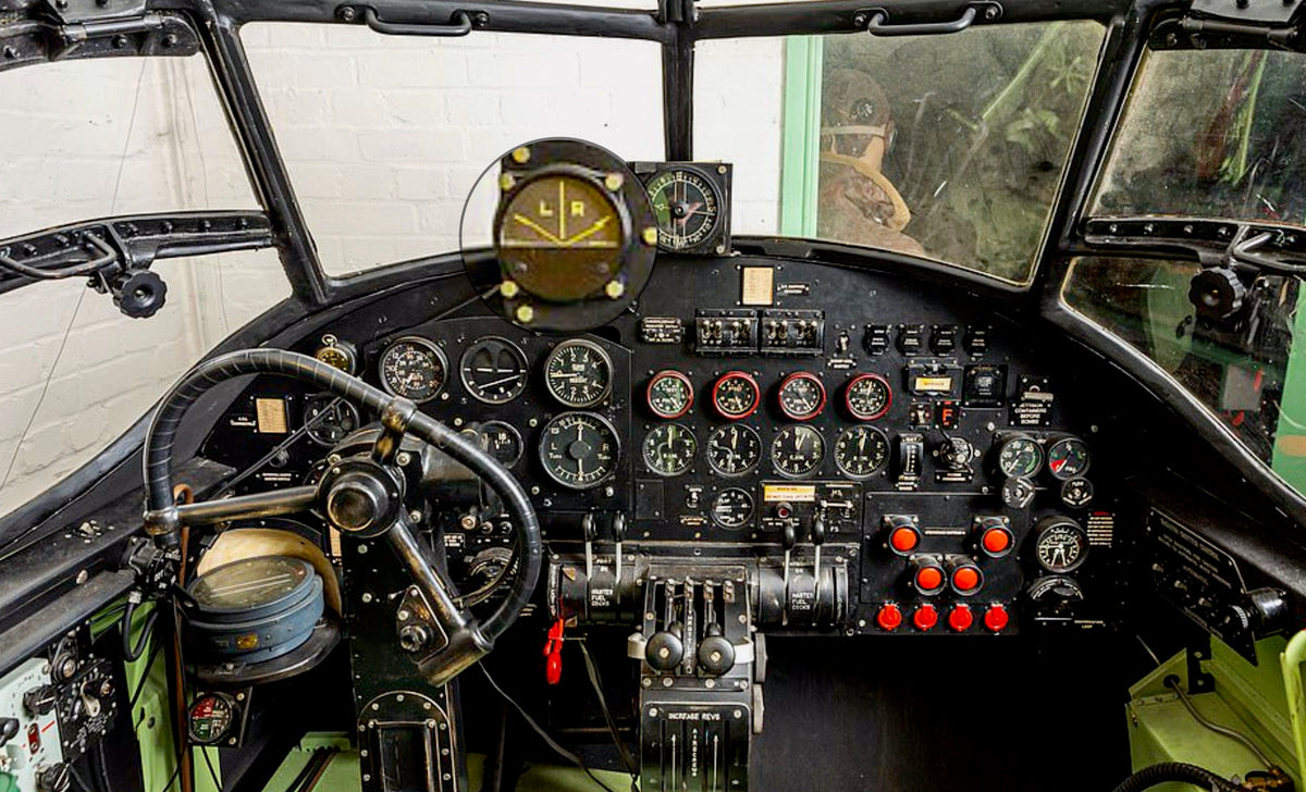 Visual Indicator Gauge Lancaster Bomber