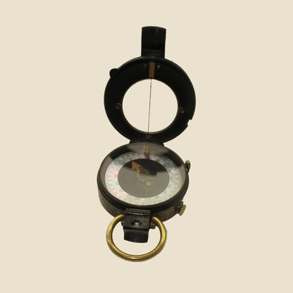 WW1 Cased Marching Compass Cruchon & Emons London Verners Pattern VII