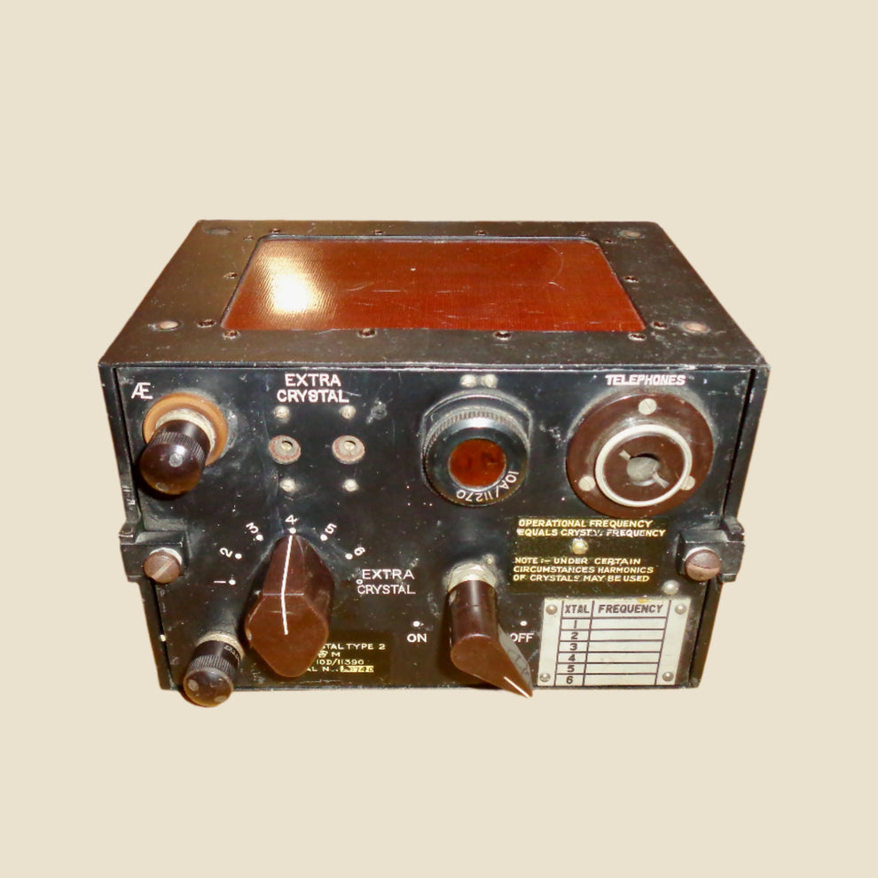 WW2 Air Ministry Aircraft Crystal Monitor Type 2 10D/11390 As Used By ...