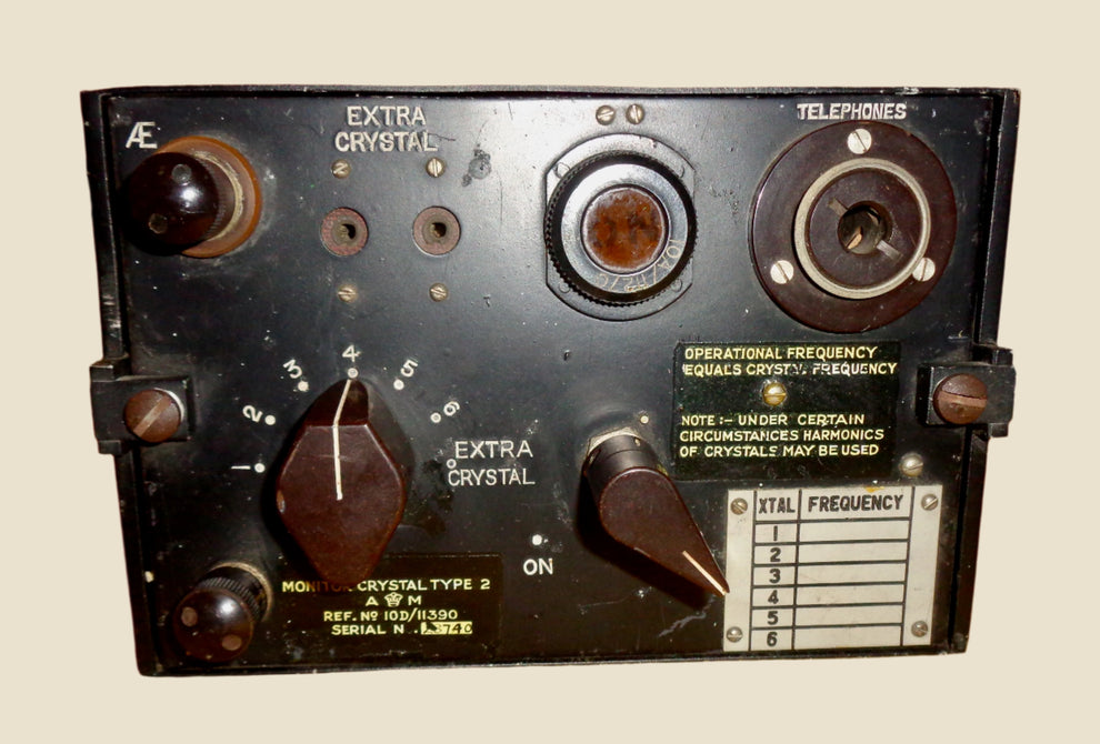WW2 Air Ministry Aircraft Crystal Monitor Type 2 10D/11390 As Used By ...