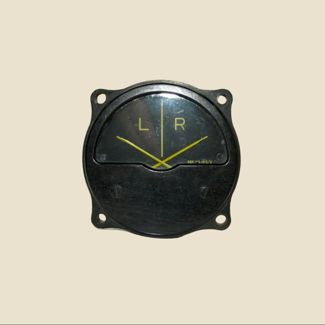 WW2 Lancaster Bomber Type 1 Visual Indicator 10Q/2 Direction Finding D/F Meter 