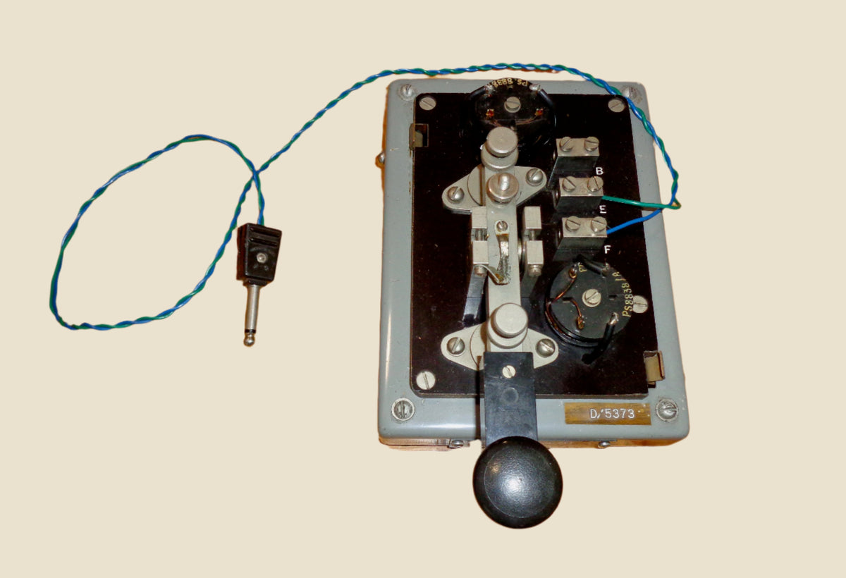 WW2 Marconi 365B Marine Transmitting Morse Key By MIMCo – Mullard ...