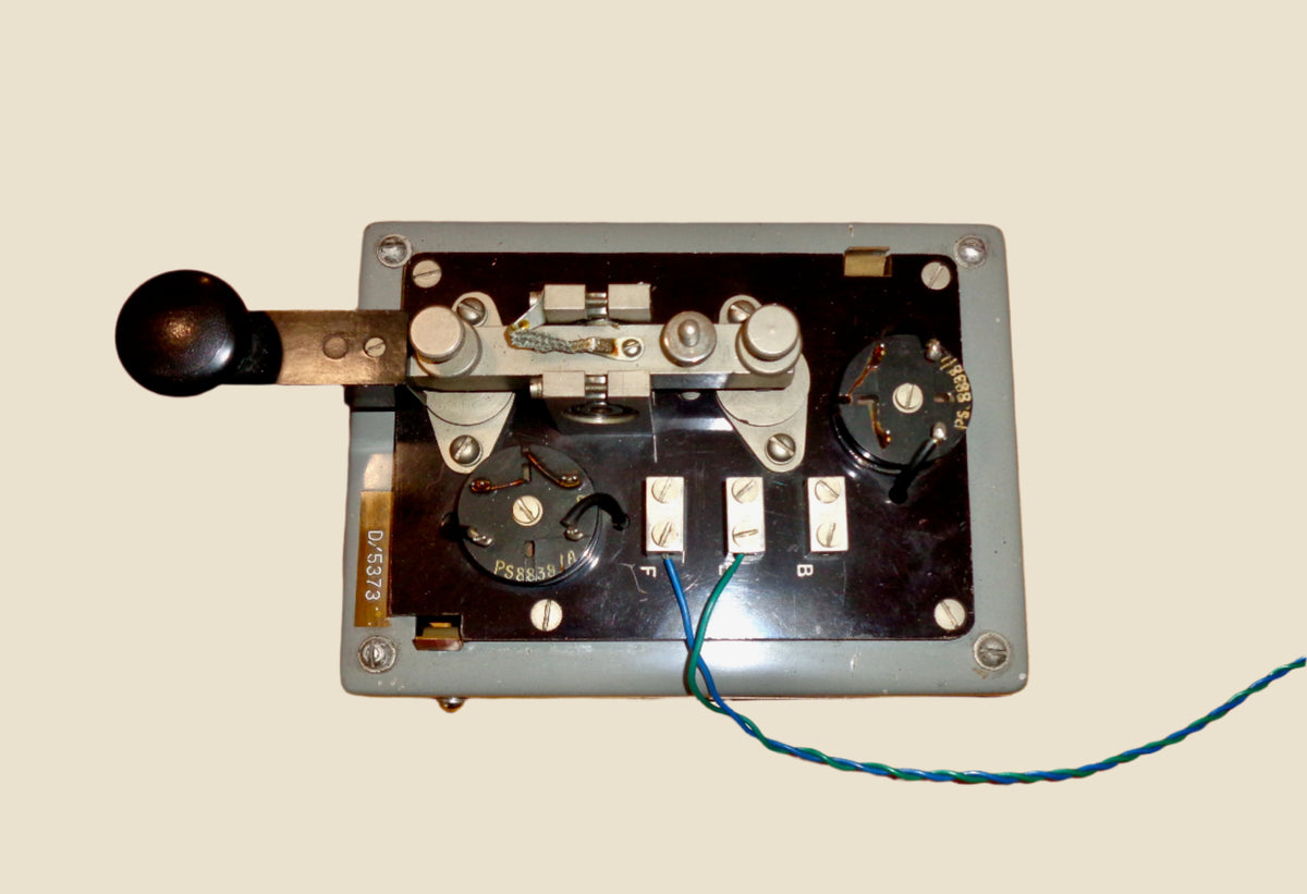 WW2 Marconi 365B Marine Transmitting Morse Key By MIMCo – Mullard ...