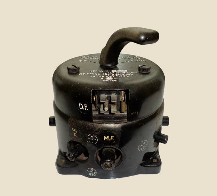 WW2 RAF Air Ministry AM Aerial J Switch 10F/126 For A Military Radio R ...