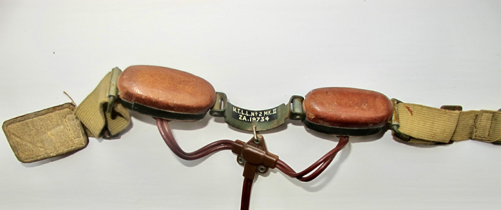 WW2 WS38 MTLL No.2 MkII Throat Microphone ZA 19734 