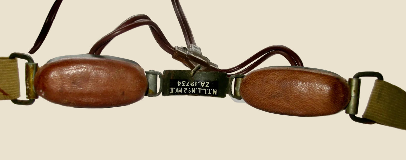 WW2 WS38 MTLL No.2 MkII Throat Microphone ZA 19734 