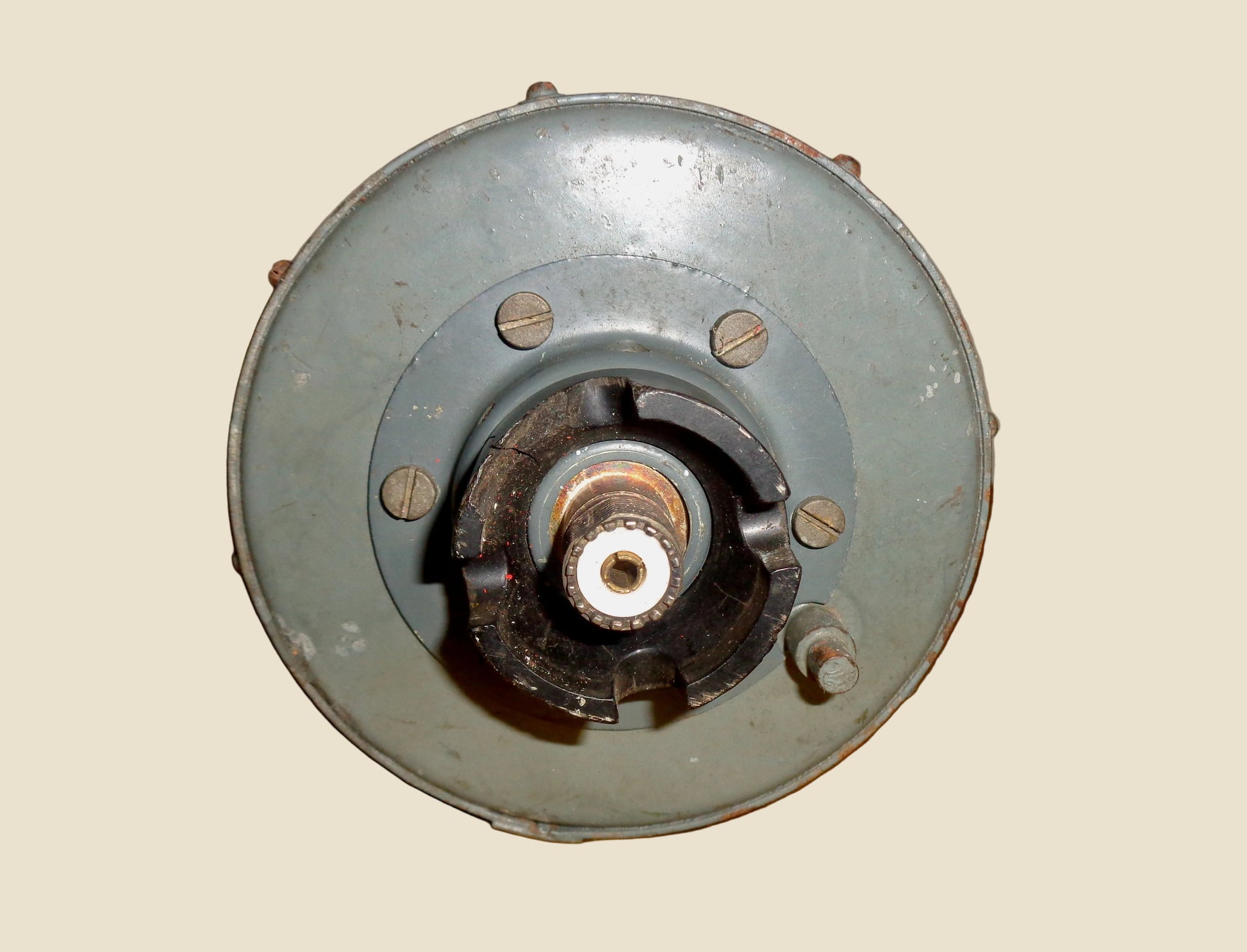 WW2 Wireless Set No. 19 WS19 Aerial Variometer With Base And Grey Coating