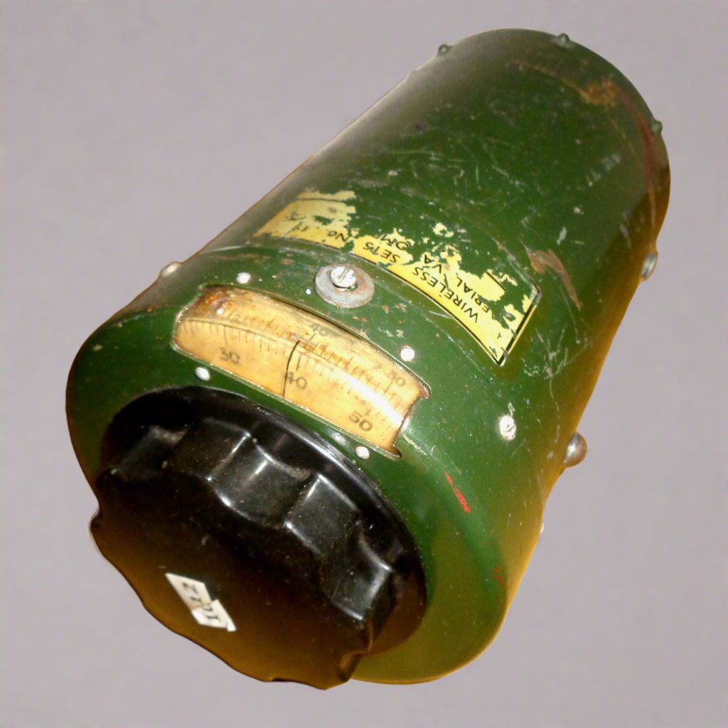 WW2 Wireless Set No. 19 WS19 MKIII Aerial Variometer With Green Paint