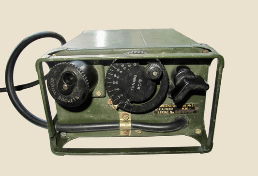 WW2 Wireless Set WS38 MkII Man Pack Military Radio ZA13280 