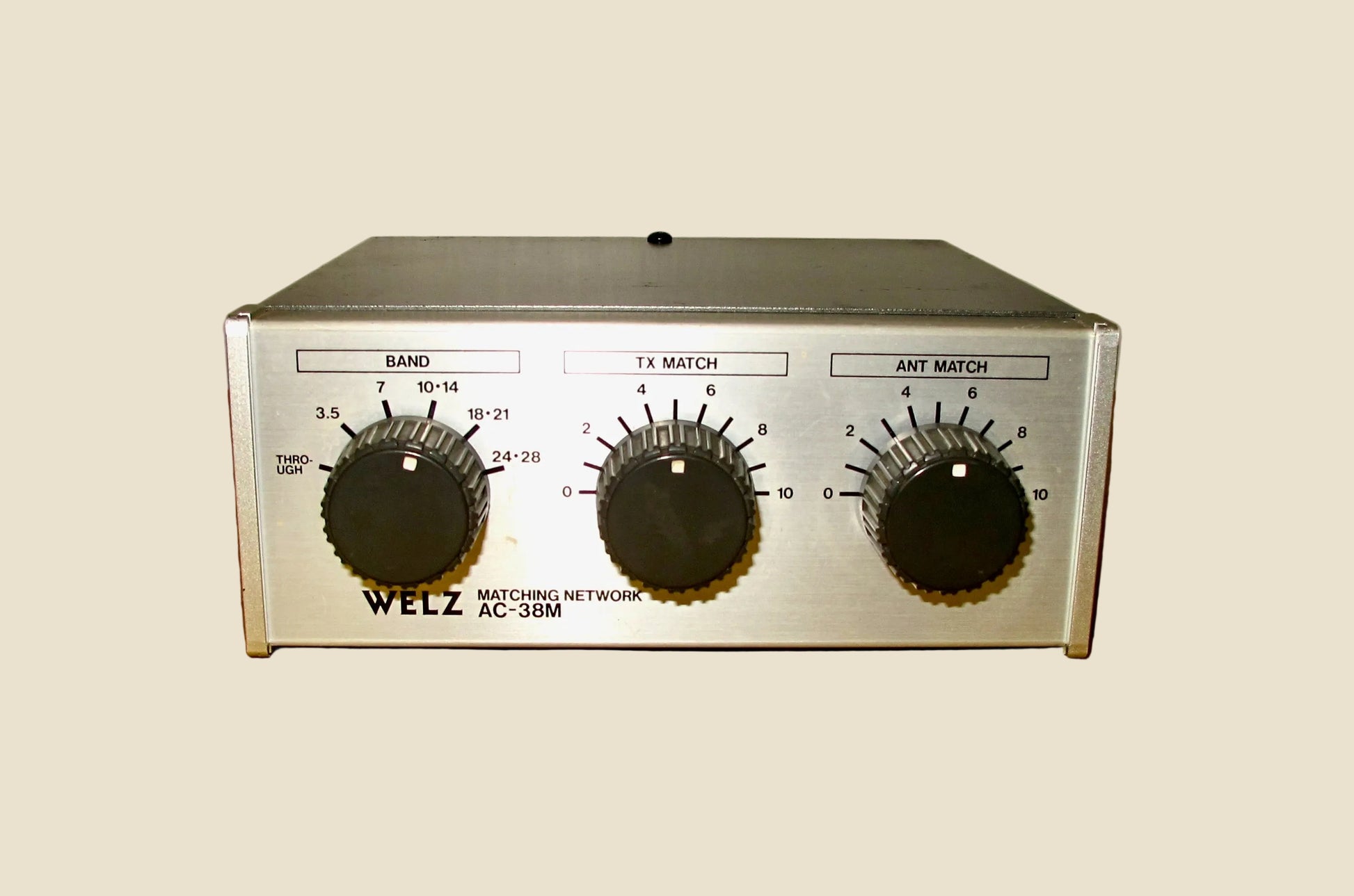 Welz AC-38M Antenna Matcher 3.5MHz-29.7MHz