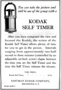 Vintage Kodak Camera Pneumatic Self Timer