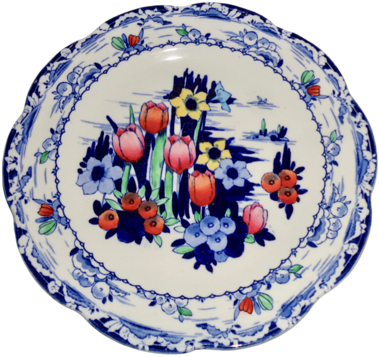 1930 9" Salad Plate Losol Ware The Dawnay By Keeling and Co 