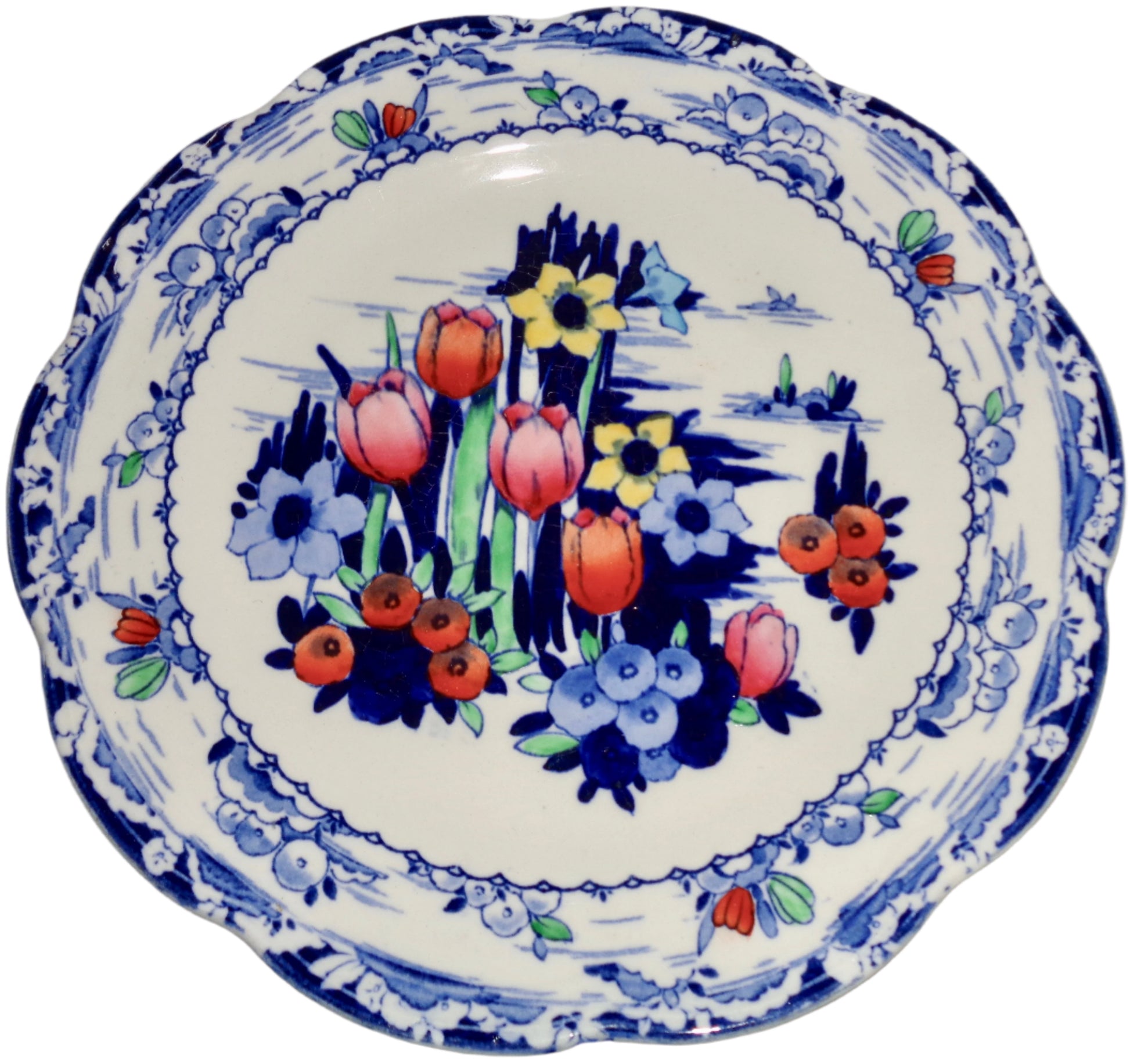 1930 9" Salad Plate Losol Ware The Dawnay By Keeling and Co 