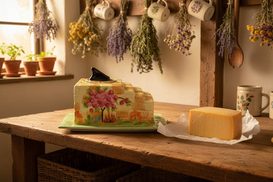 1930s Sundial Beswick Ware China Cottage Cheese Dish Model 542