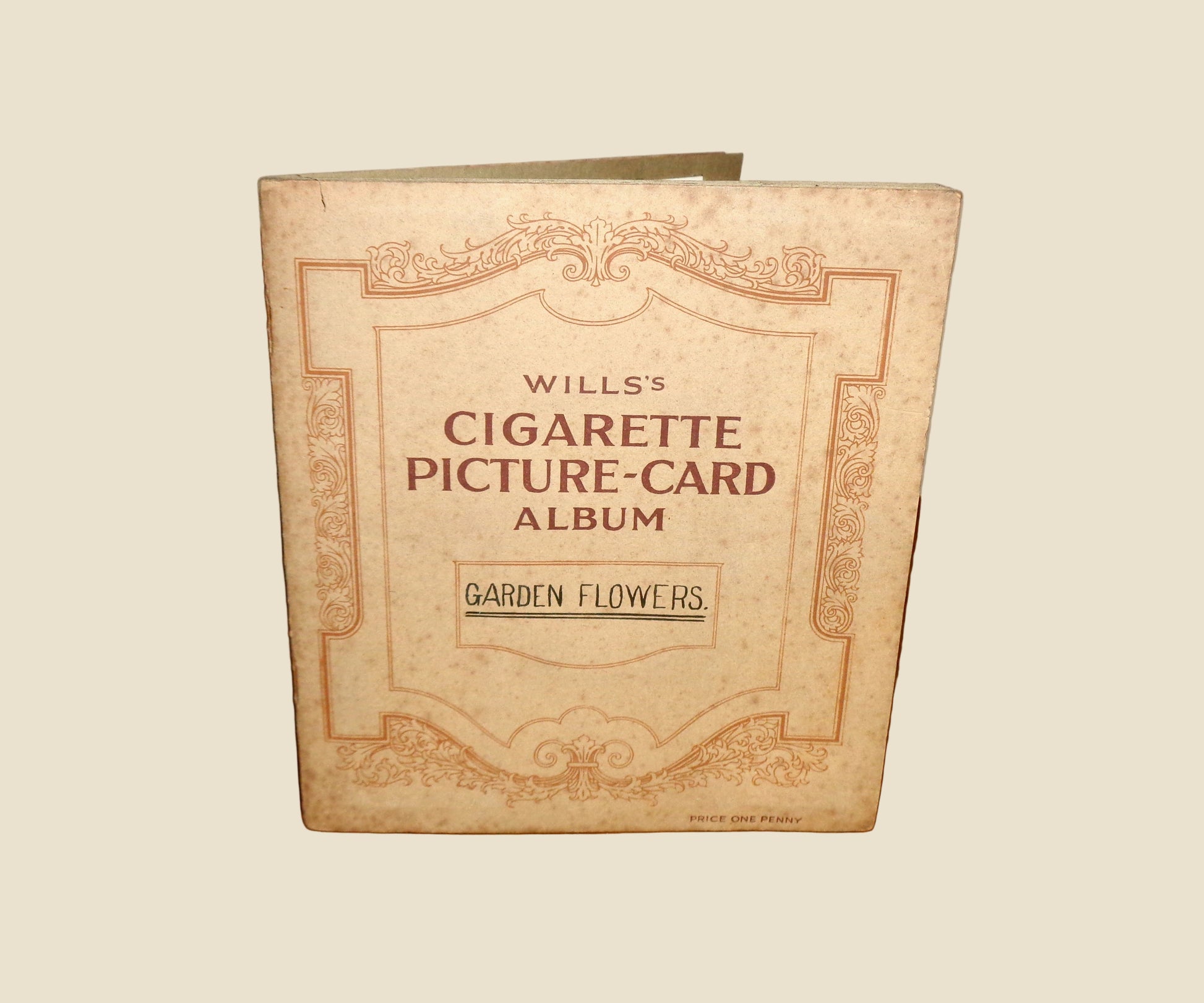 1939 Garden Flowers Wills's Cigarette Card Album