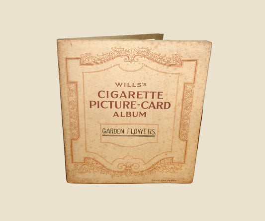 1939 Garden Flowers Wills's Cigarette Card Album