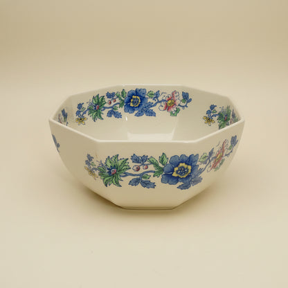 1940s Masons Ironstone Strathmore C4792 Octagonal Fruit Bowl