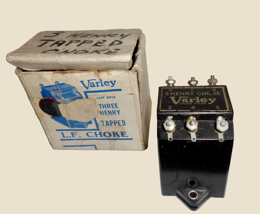 1940s Varley 3 Henry Tapped LF Choke DP18 By Oliver Pell Control Ltd