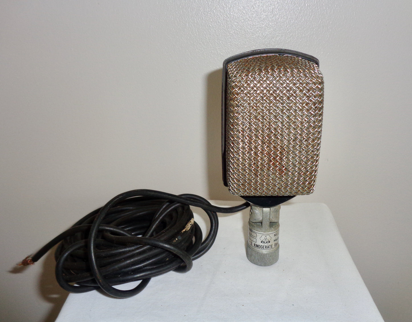 1960s AKG Type D12 Dynamic Cardioid Microphone 60 Ohm
